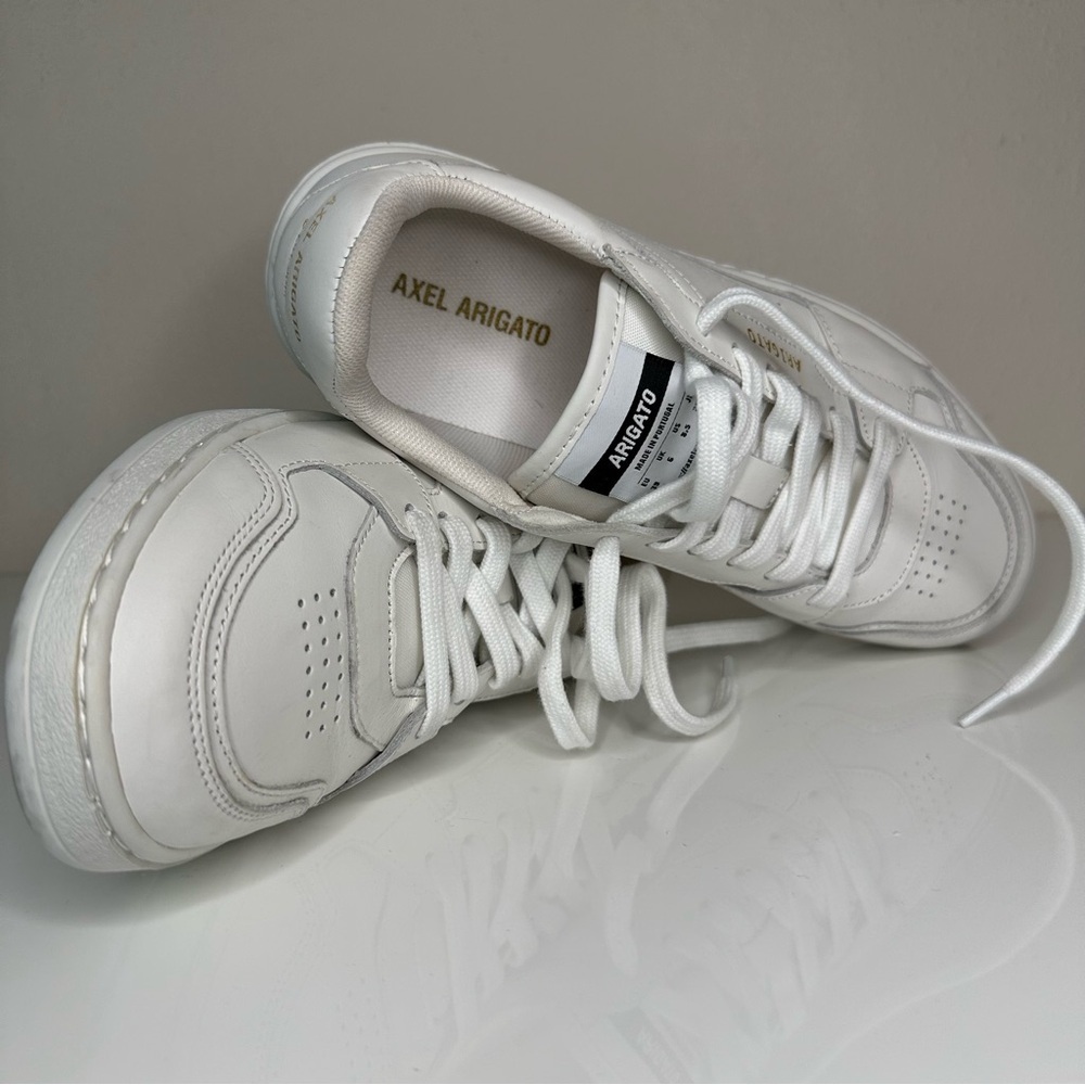 Axel Arigato White Leather Sneakers - Picture 8 of 16